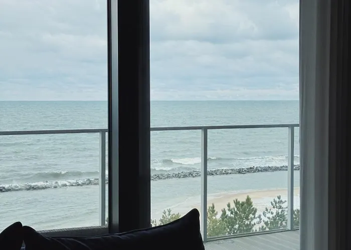 Apartmán Z Pelnym Widokiem Na Morze Darłowo