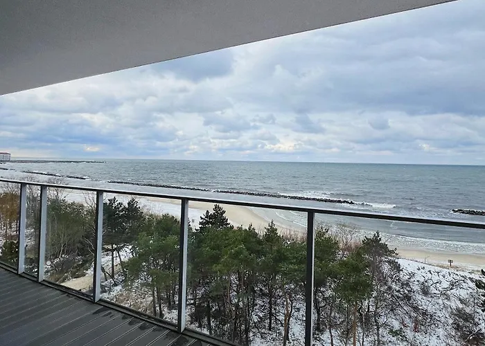 Apartmán Z Pelnym Widokiem Na Morze